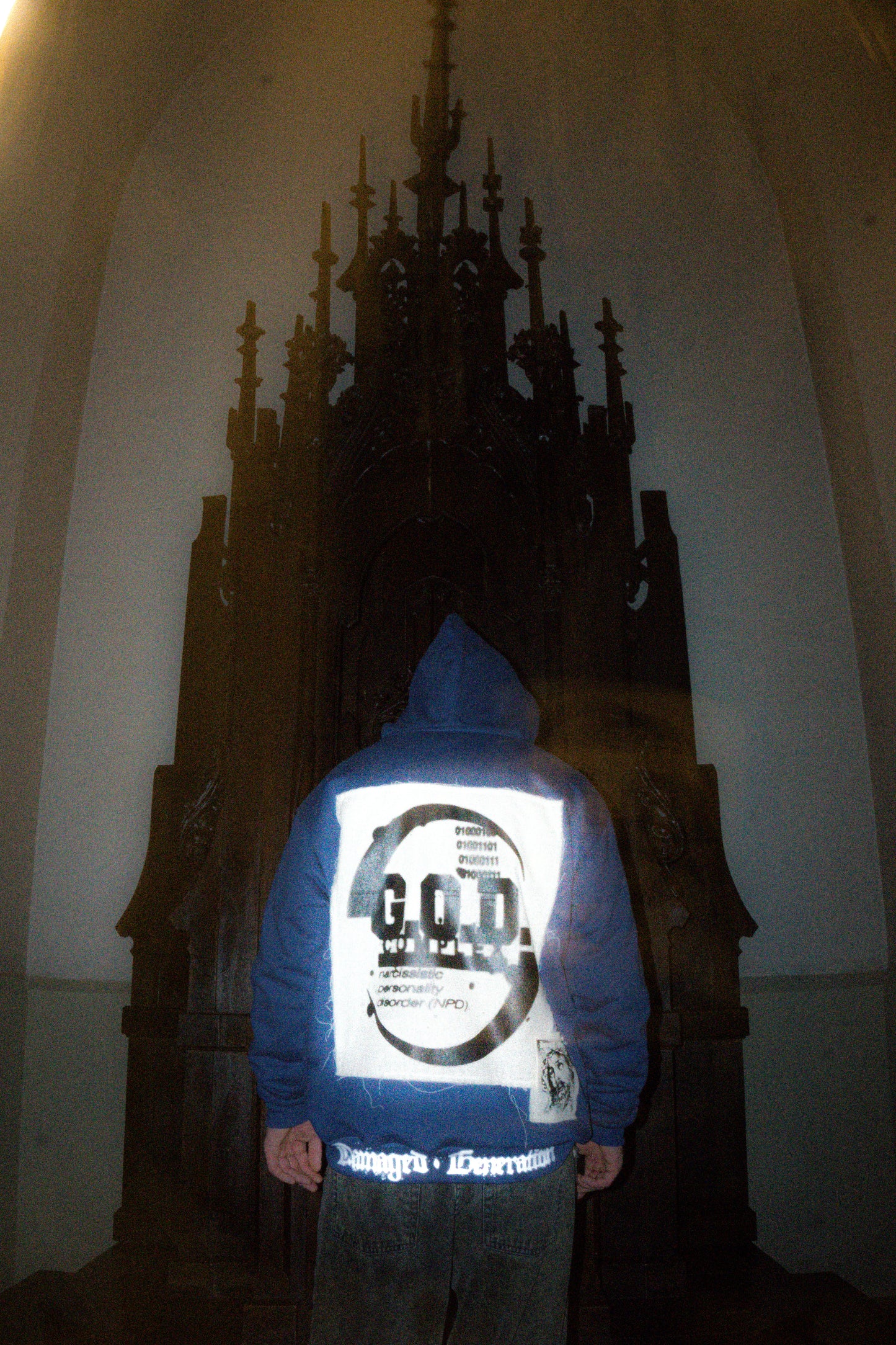 GOD ZIP HOODIE