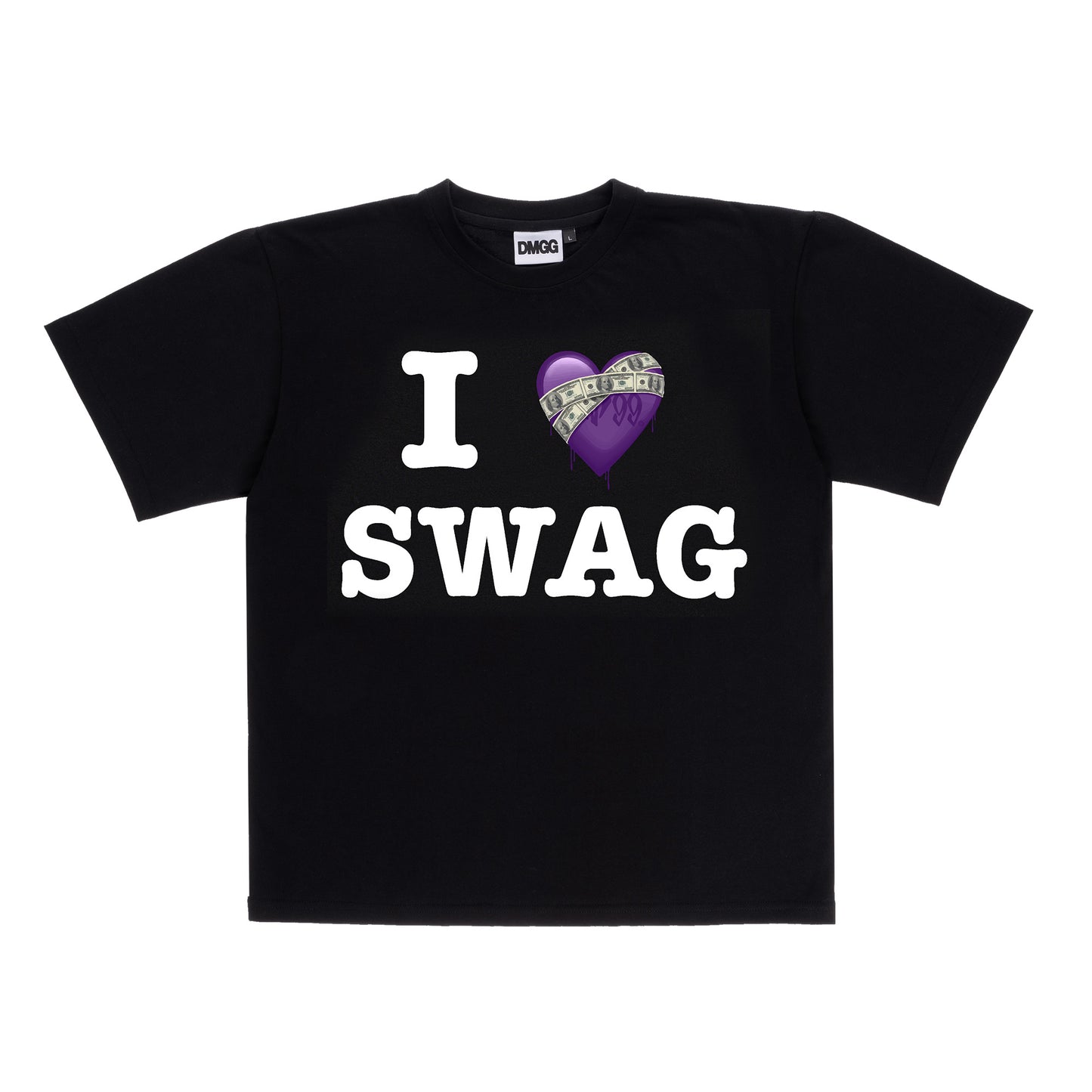 I LOVE SWAG TEE BLACK