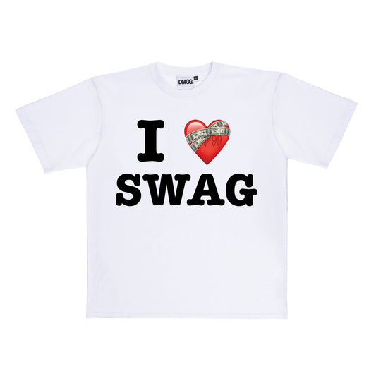 I <3 SWAG TEE WHITE