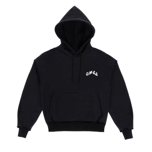 DSTRESSED BLACK HOODIE